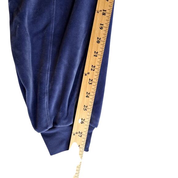 SKIN WORLDWIDE Audriana Azure Blue Velour Joggers Women's Size 2/M NWT - Picture 6 of 6